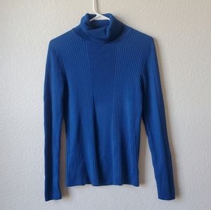 George Girls Blue Turtleneck Sweater